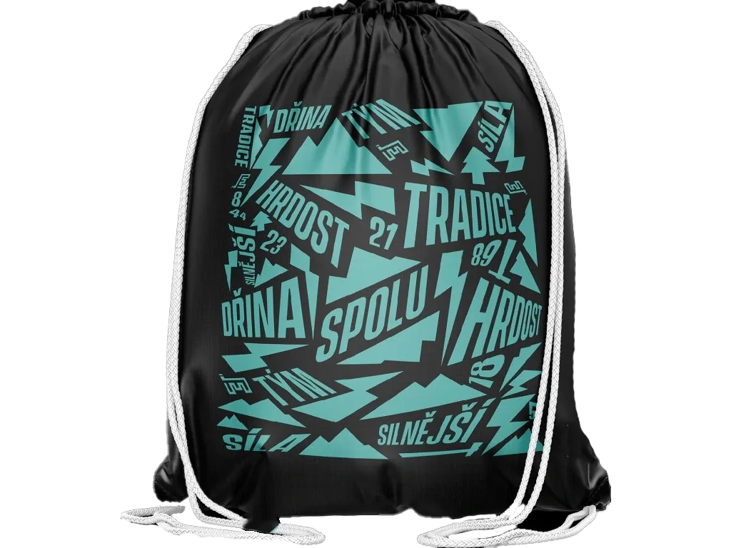 Vak  tyrkysovo černý